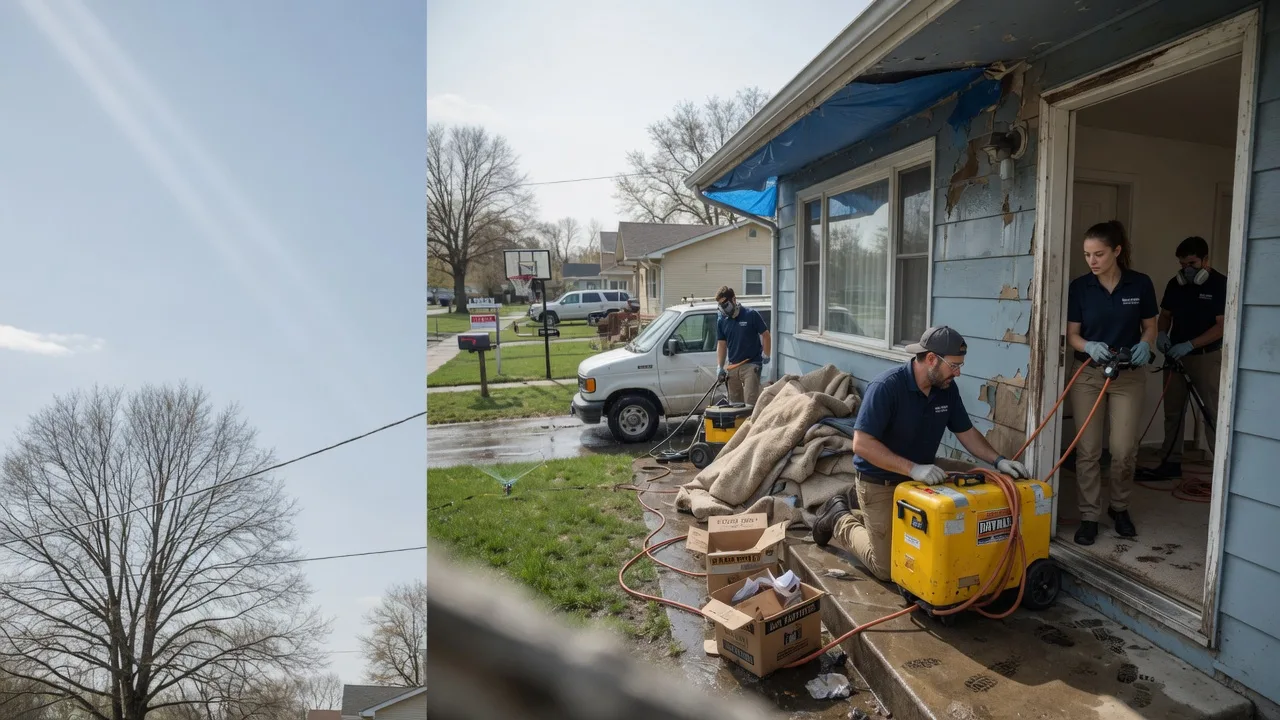 Basement Flood Cleanup in Stopover, KY near me